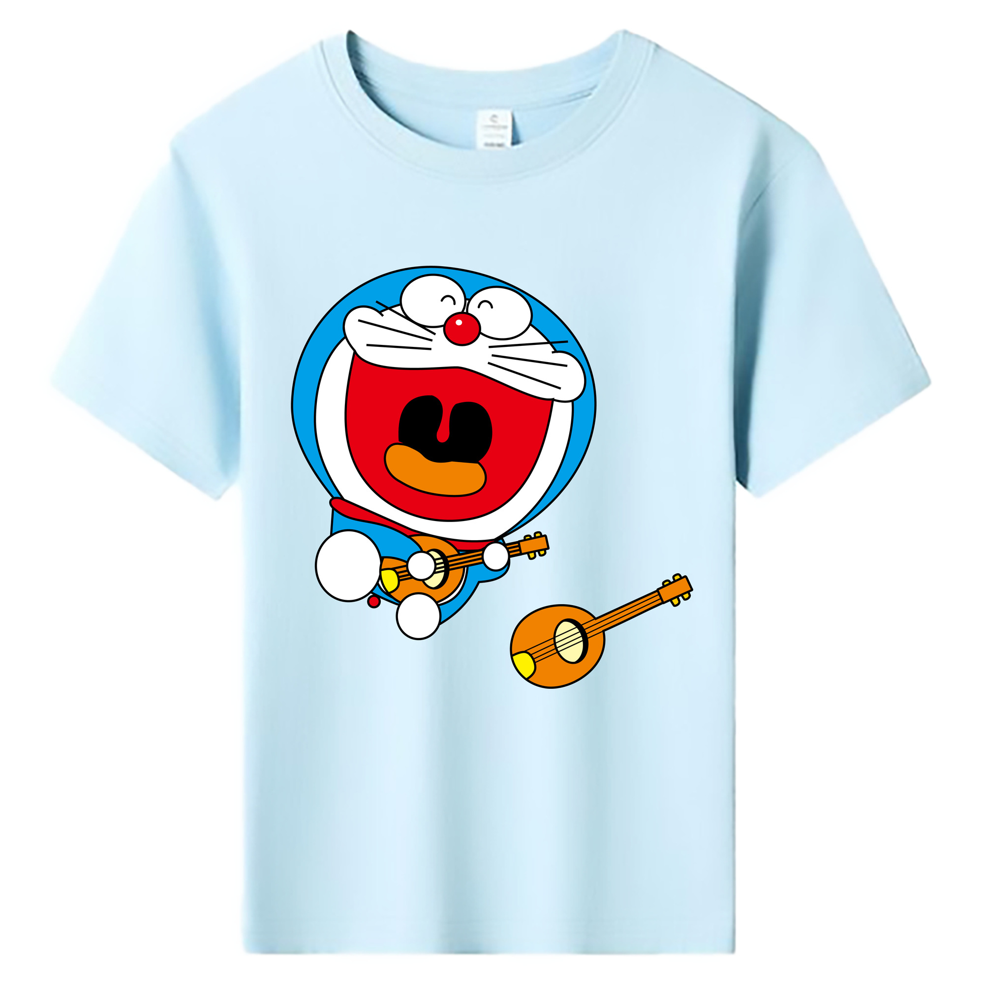 （画像用） ドラえもん Doraemon 綿100％キッズTシャツ（フロントプリント）